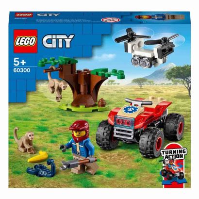 LEGO City Wildlife Vahşi Hayvan Kurtarma ATV’si