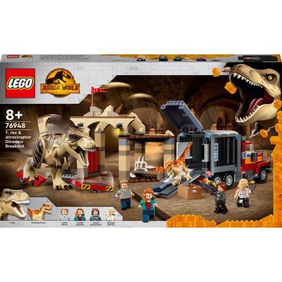 LEGO Jurassic World™ T. rex ve Atrociraptor Dinozor Kaçışı
