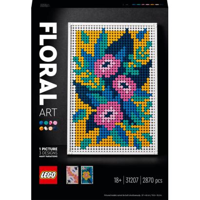 LEGO Art Çiçek Resmi