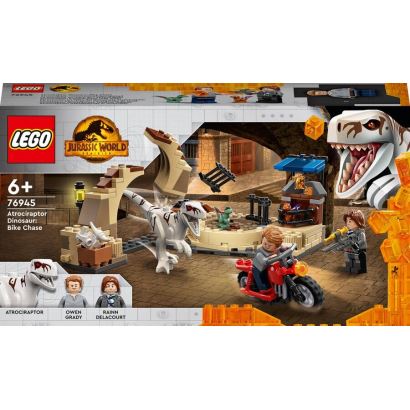 LEGO Jurassic World™ Atrociraptor Dinozor: Motosiklet Takibi