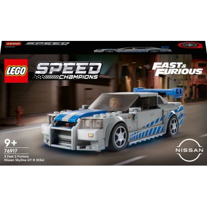 LEGO® Speed Champions Daha Hızlı Daha Öfkeli Nissan Skyline GT-R (R34)