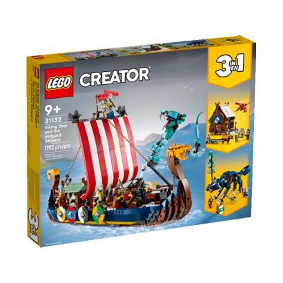 LEGO Creator 3’ü 1 Arada Viking Gemisi ve Midgard Yılanı
