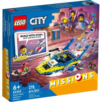 LEGO City Su Polisi Dedektif Görevleri