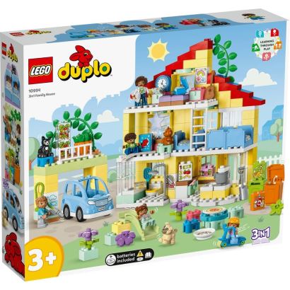 LEGO® DUPLO 3’ü 1 Arada Aile Evi