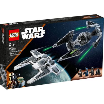 LEGO® Star Wars™ Mandalorian Fang Fighter TIE Interceptor™'a Karşı