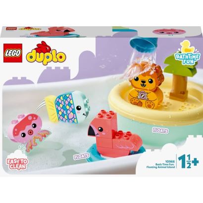 LEGO DUPLO® Banyo Zamanı Eğlencesi: Yüzen Hayvan Adası