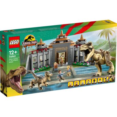 LEGO® Jurassic World Ziyaretçi Merkezi: T. rex ve Raptor Saldırısı