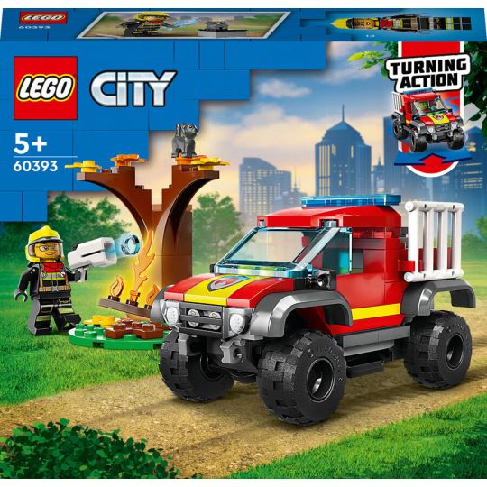 LEGO® City 4x4 İtfaiye Kamyonu Kurtarma Operasyonu
