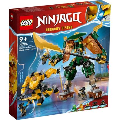 LEGO® NINJAGO Lloyd ve Arin'in Ninja Ekibi Robotları