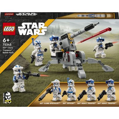 LEGO® Star Wars™ 501. Klon Trooperlar Savaş Paketi