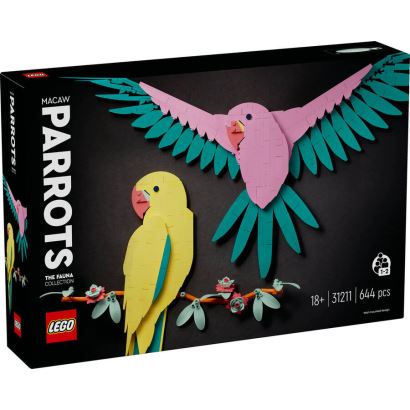 LEGO® ART Fauna Koleksiyonu – Macaw Papağanları