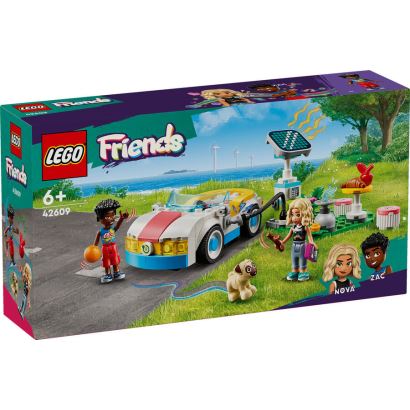 LEGO® Friends Elektrikli Araba ve Şarj İstasyonu
