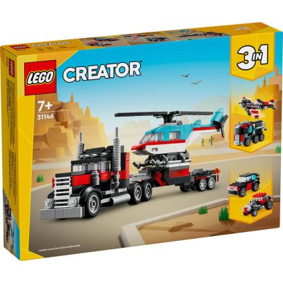  LEGO® Creator Helikopterli Açık Kasa Kamyon