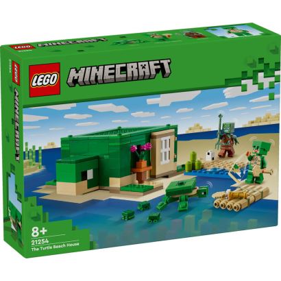 LEGO® Minecraft Kaplumbağa Plaj Evi