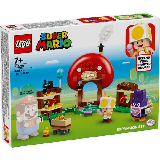 LEGO® Super Mario Nabbit Toad'un Dükkanında Ek Macera Seti
