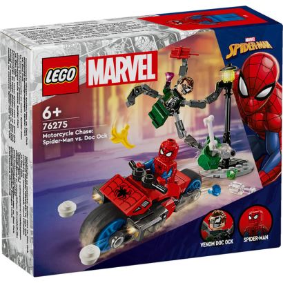 LEGO® Marvel Motosiklet Takibi: Örümcek Adam Doktor Oktopus’a Karşı