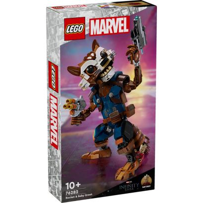 LEGO® Marvel Rocket ve Bebek Groot