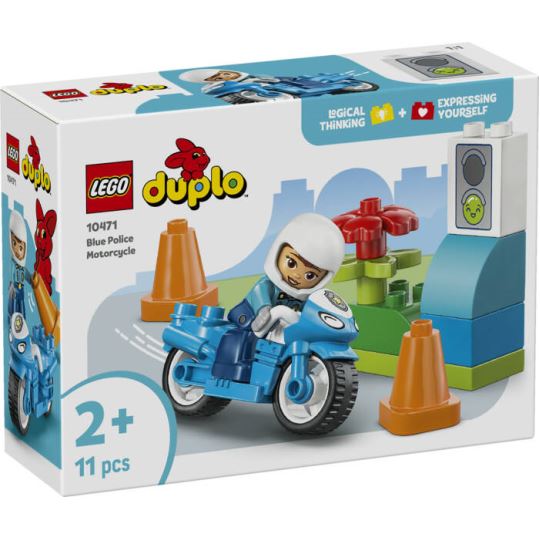 LEGO® DUPLO® Mavi Polis Motosikleti