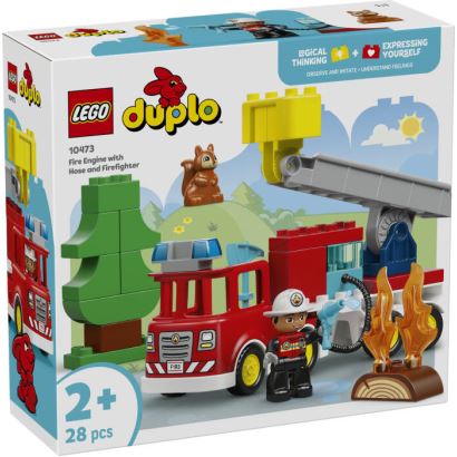 LEGO® DUPLO® Hortumlu İtfaiye Aracı ve İtfaiyeci
