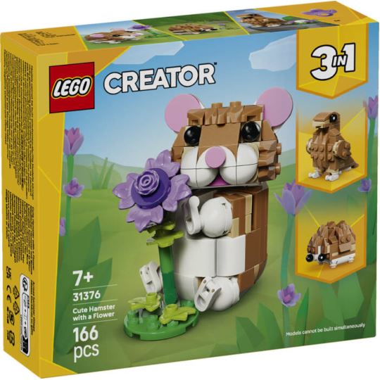 LEGO® Creator Sevimli Hamster ile Çiçek