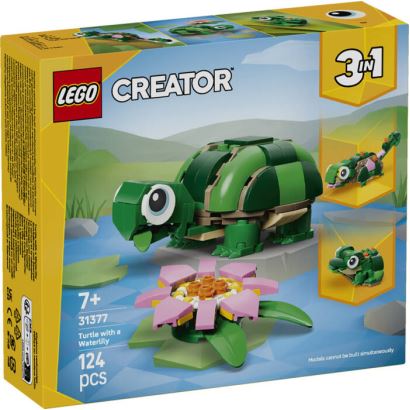 LEGO® Creator Kaplumbağa ile Nilüfer Çiçeği