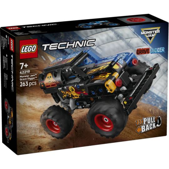 LEGO® Technic Monster Jam™ Grave Digger™ Ateş ve Buz