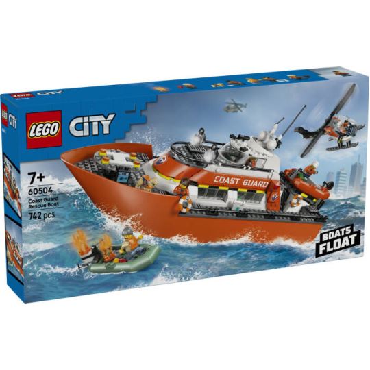 LEGO® City Sahil Güvenlik Kurtarma Botu ve Helikopteri