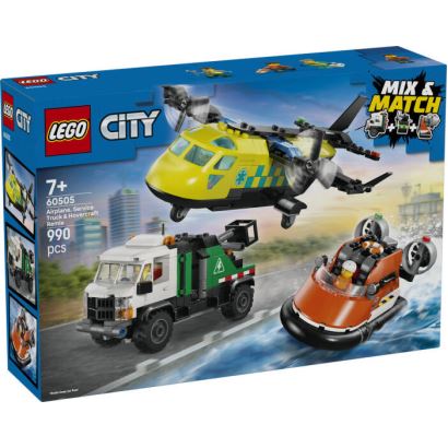 LEGO® City Uçak, Servis Kamyonu ve Hoverkraft Karışımı