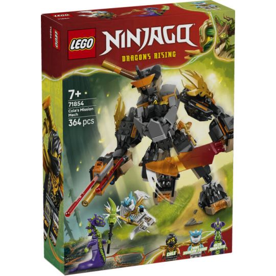 LEGO® NINJAGO® Cole'un Görev Robotu ve Ejderha Zane