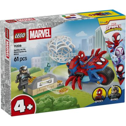 LEGO® Spidey Motosikletli Spidey, Rhino’ya Karşı