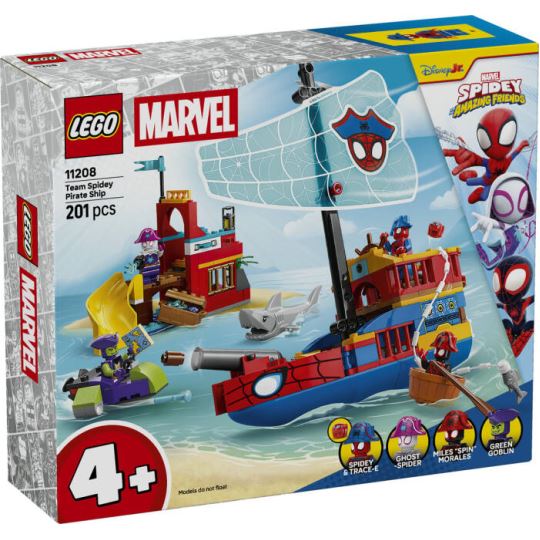 LEGO® Spidey Spidey Takımı Korsan Gemisi