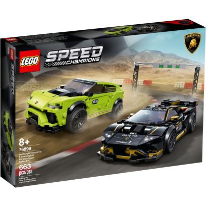 LEGO® Speed Champions Lamborghini Urus ST-X ve Lamborghini Huracán Super Trofeo EVO
