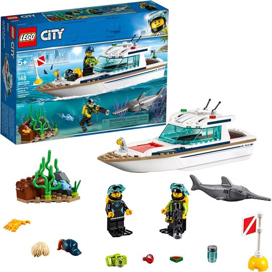 LEGO® City Diving Yacht
