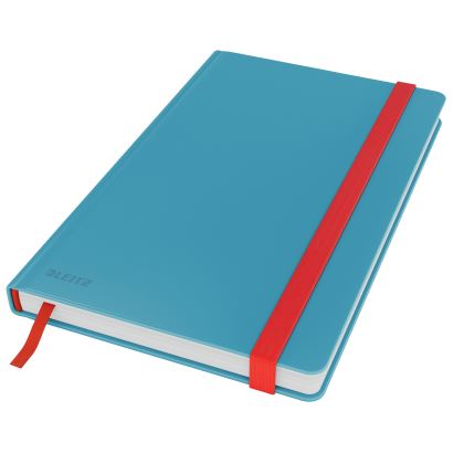 Leitz Cosy Soft Touch Ciltli Kapaklı Kareli Orta Boy Defter A5 Mavi