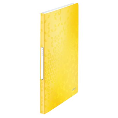 Leitz WOW Sunum Dosyası 40 Poşetli Sarı