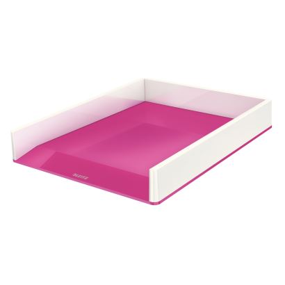 Leitz WOW İki Renkli Evrak Rafı Pembe