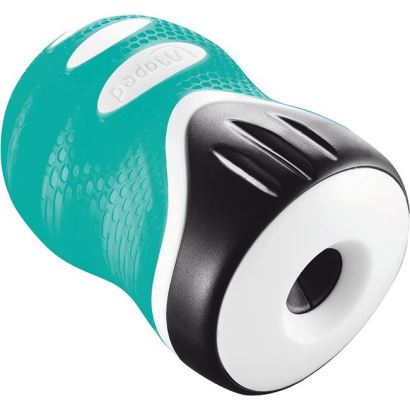 Maped Tek Delikli Hazneli Kalemtraş Turkuaz