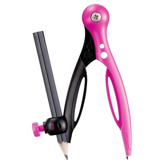 Maped Pulse Kalem Tutuculu Pergel Pembe