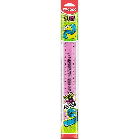 Maped Twist'n Flex Cetvel 30cm Pembe