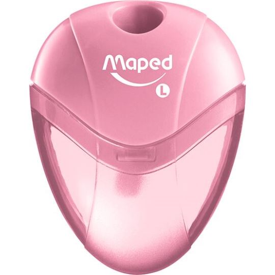 Maped Sol El Kullanımına Uygun Hazneli Kalemtıraş Pembe