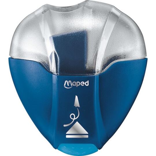 Maped Igloo Eject Plastik Hazneli Kalemtıraş Mavi