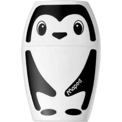 Maped Shakky Plastik Hazneli Kalemtıraş Penguen