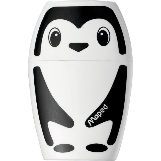 Maped Shakky Plastik Hazneli Kalemtıraş Penguen