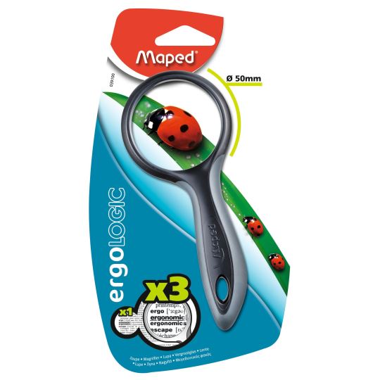 Maped Ergologic Büyüteç 50mm Gri