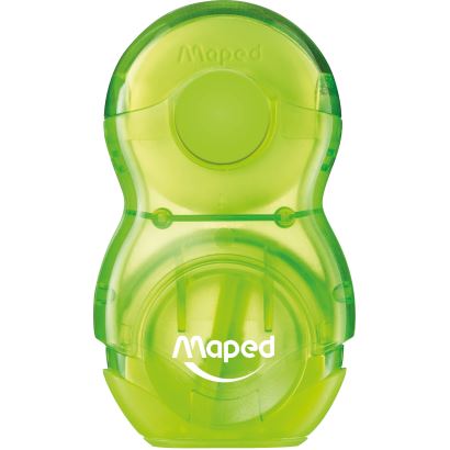 Maped Şeffaf Hazneli Silgili Kalemtıraş Yeşil