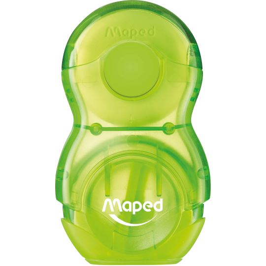 Maped Şeffaf Hazneli Silgili Kalemtıraş Yeşil