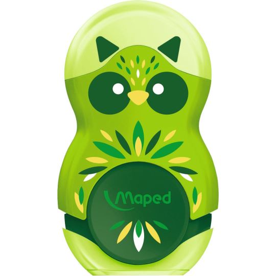 Maped Mini Cute Loopy Silgili Kalemtıraş Yeşil