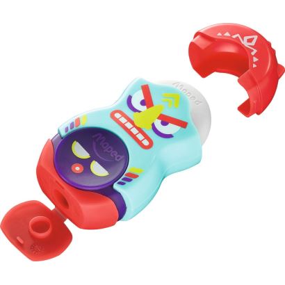 Maped Loopy Fancy Silgili Kalemtıraş Turkuaz