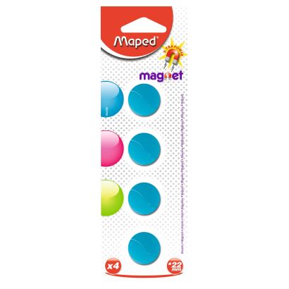 Maped 4'lü Mıknatıs 22mm Mavi