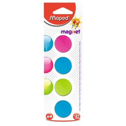 Maped 4'lü Mıknatıs 27mm Karışık